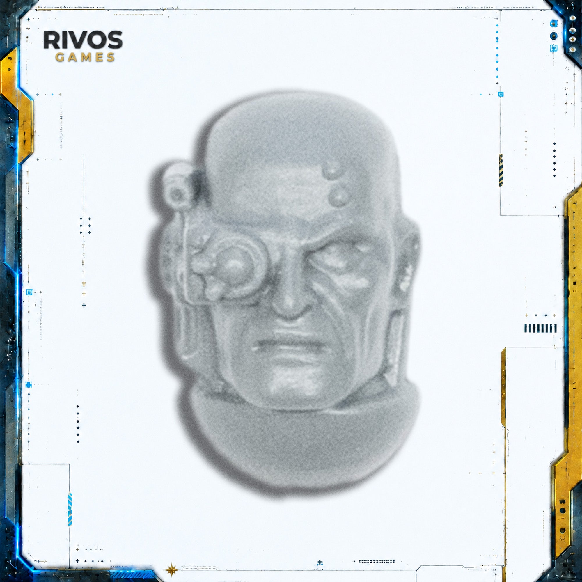 Devastator Squad Head A - Space Marines - 40K Bits