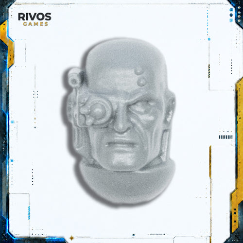 Devastator Squad Head A - Space Marines - 40K Bits