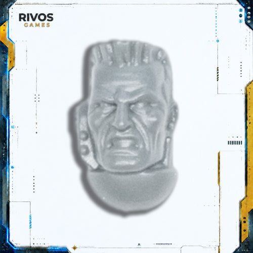 Devastator Squad Head B - Space Marines - 40K Bits