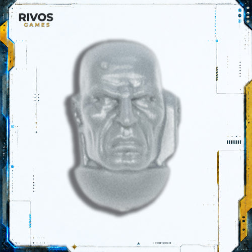 Devastator Squad Head C - Space Marines - 40K Bits