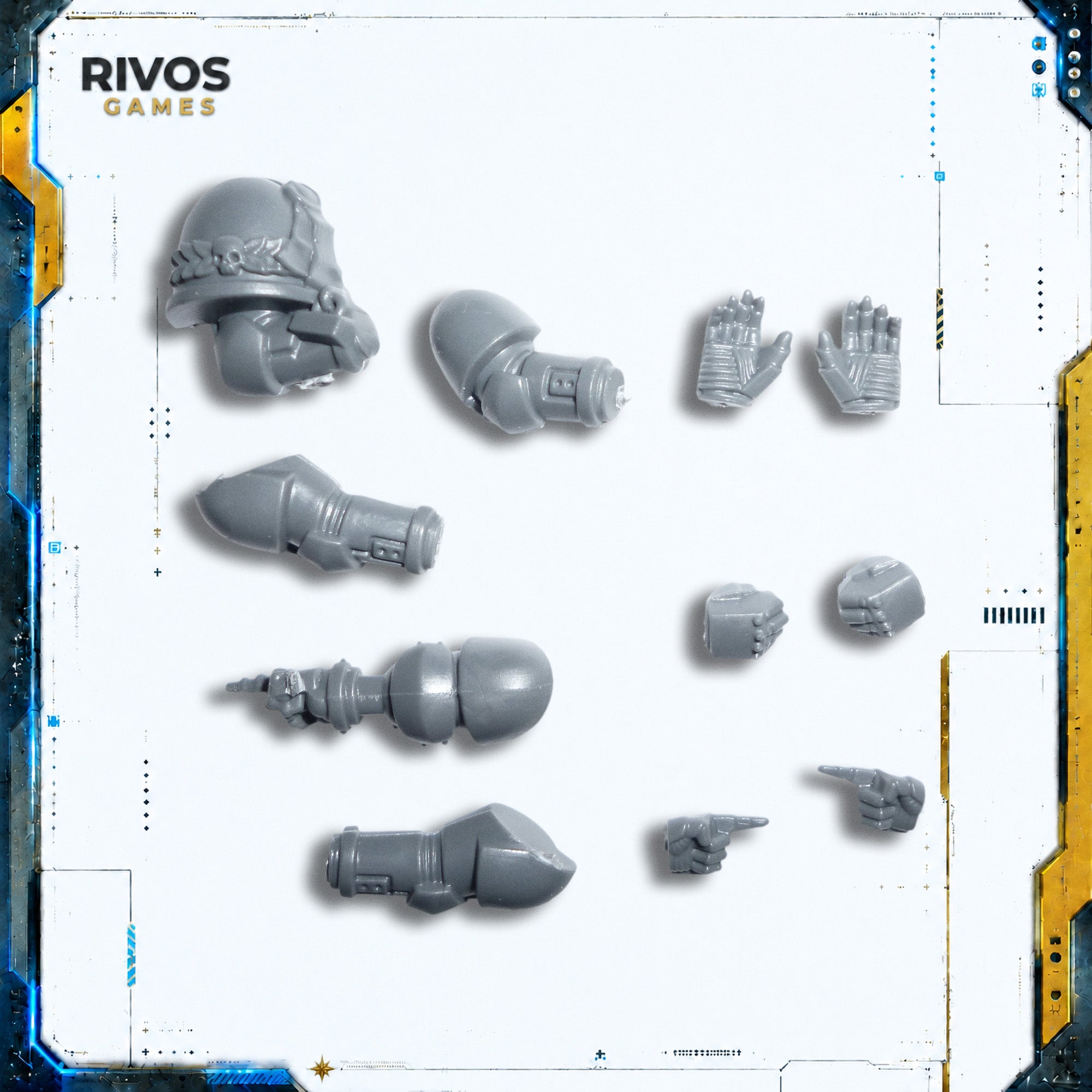 Warhammer 40K Space Marines Devastator Squad Arms and Hands - Bits (Bitz)