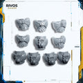 Warhammer 40K Space Marines Devastator Squad Torso x 5 - Bits (Bitz)