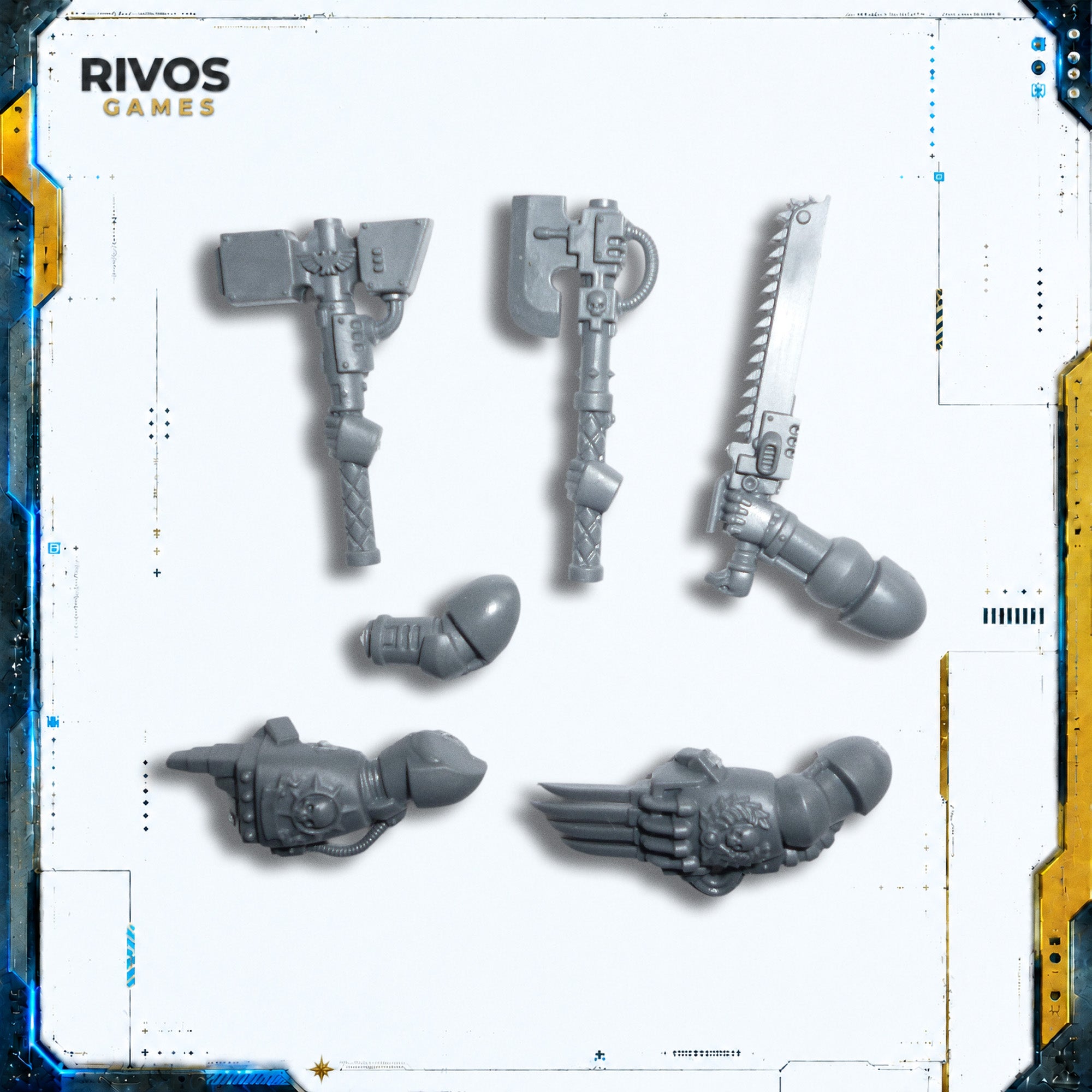 Warhammer 40K Space Marines Devastator Squad Power Weapons - Bits (Bitz)