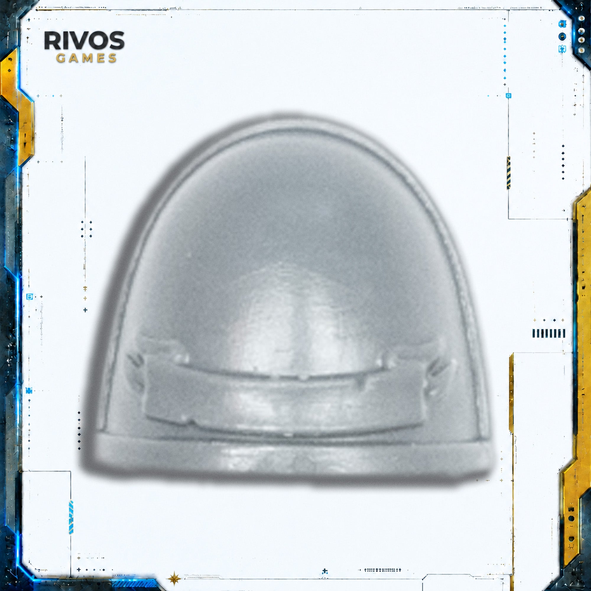 Devastator Squad Shoulder Pad B - Space Marines - 40K Bits