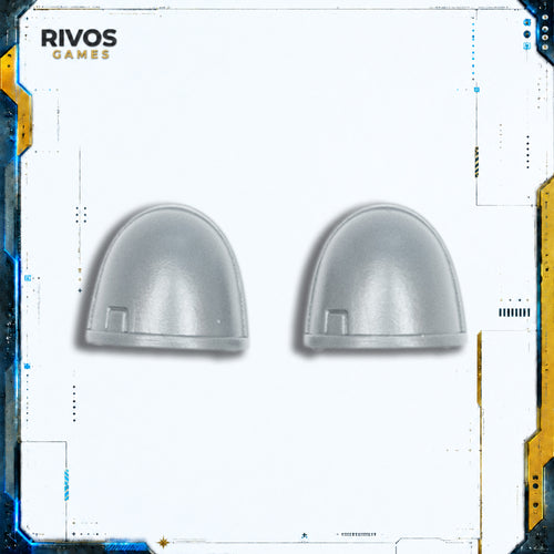 Devastator Squad Shoulder Pads x 2 - Space Marines - 40K Bits