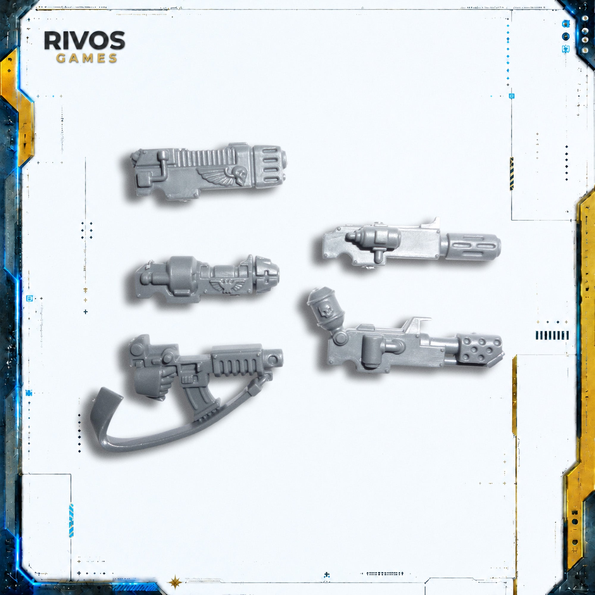 Warhammer 40K Space Marines Devastator Squad Sergeant Combi Weapon - Bits (Bitz)
