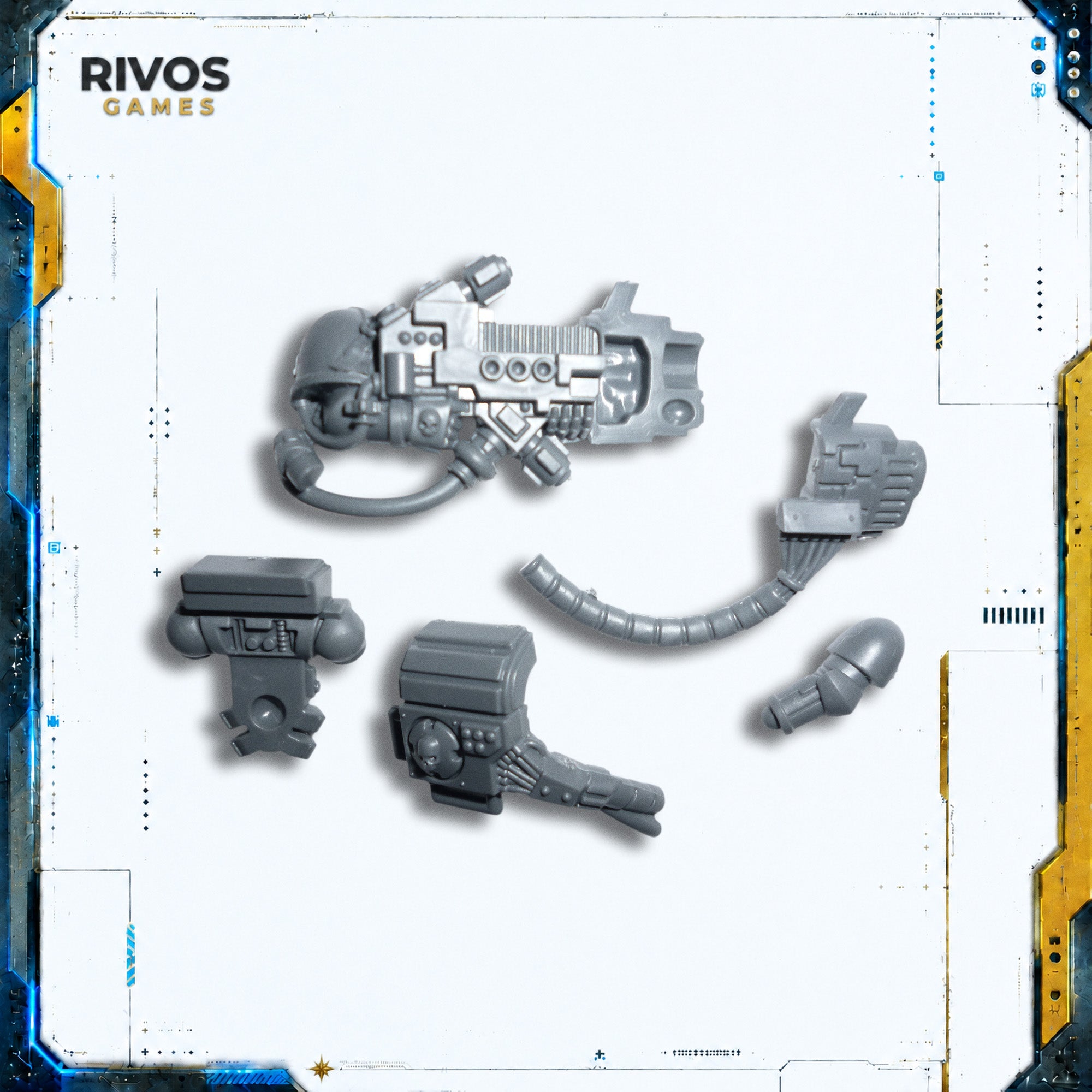 Warhammer 40K Space Marines Devastator Squad Plasma Cannon A - Bits (Bitz)