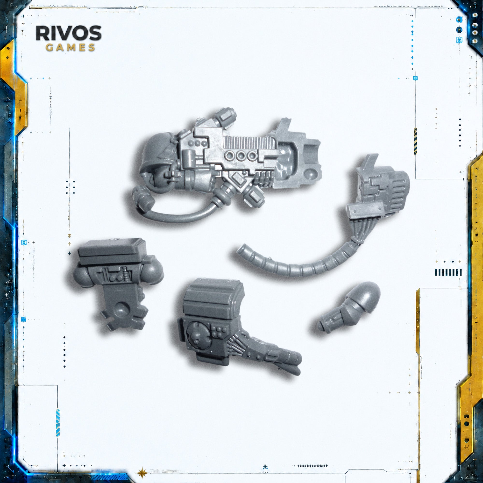 Warhammer 40K Space Marines Devastator Squad Plasma Cannon B - Bits (Bitz)