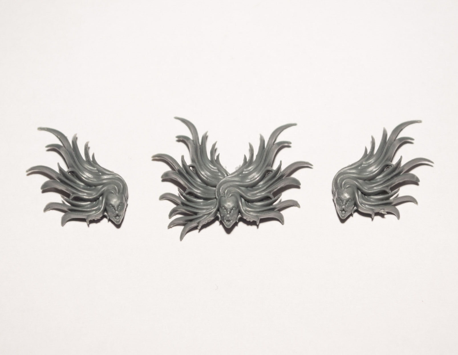 Daemons of Slaanesh Daemonettes Alluress Heads x 3 - Age of Sigmar - Authentic Sprue