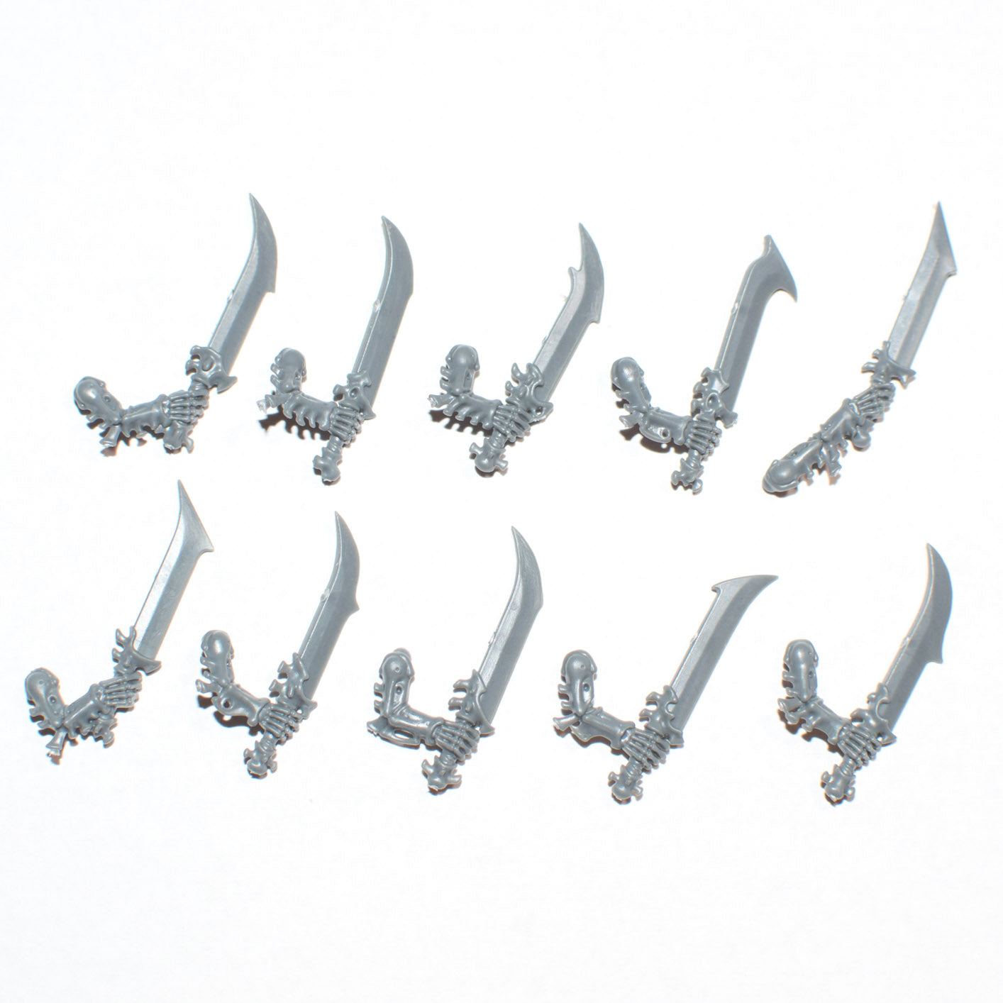 Ossiarch Bonereapers Mortek Guard Nadirite Blade x 10 - Age of Sigmar - Spare Part