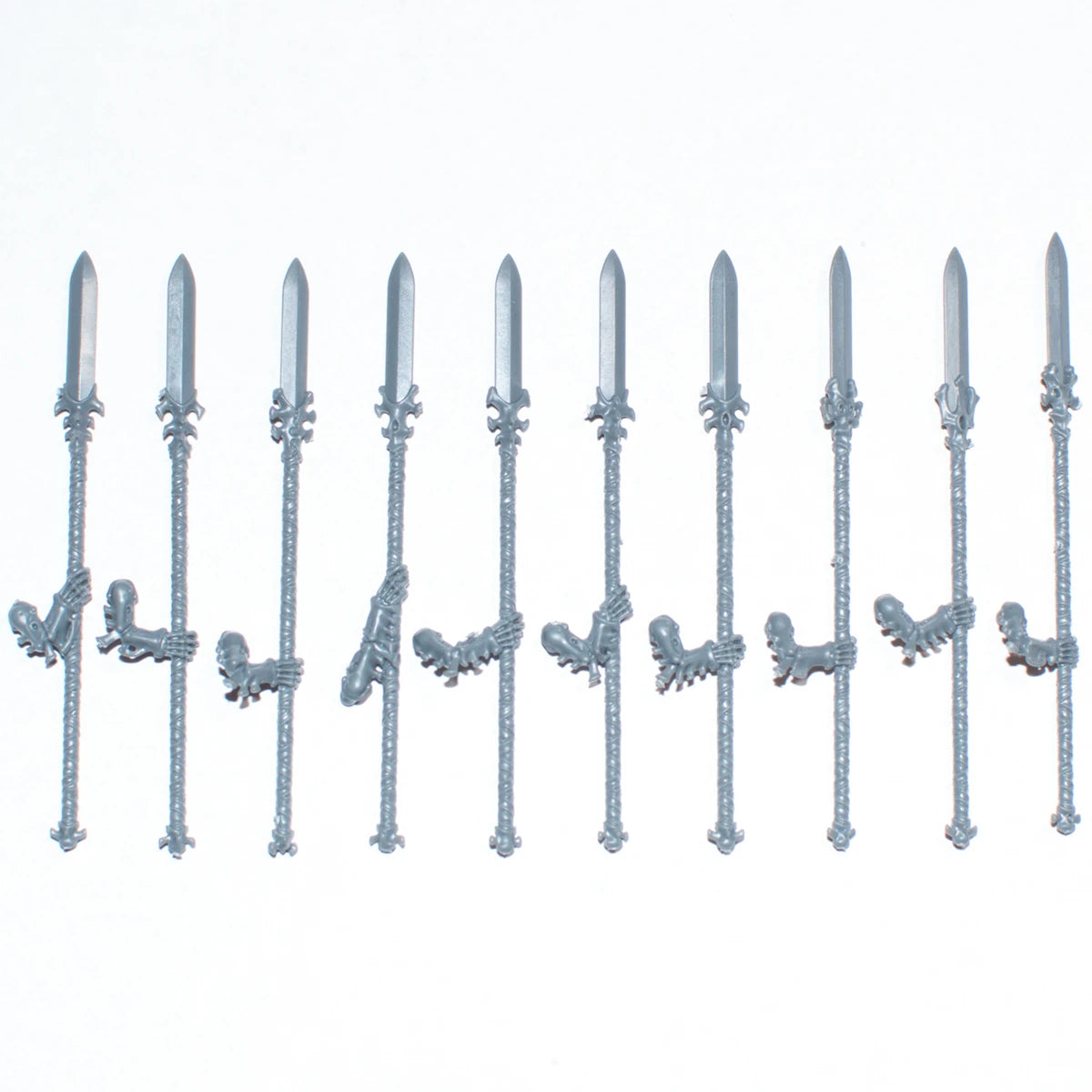 Warhammer Ossiarch Bonereapers Mortek Guard Nadirite Spear x 10 Bits Bitz