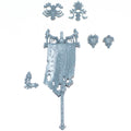 Warhammer Ossiarch Bonereapers Mortek Guard Banner and Heads Bits Bitz