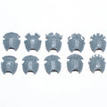 Warhammer Ossiarch Bonereapers Mortek Guard Shields x 10 Bits Bitz