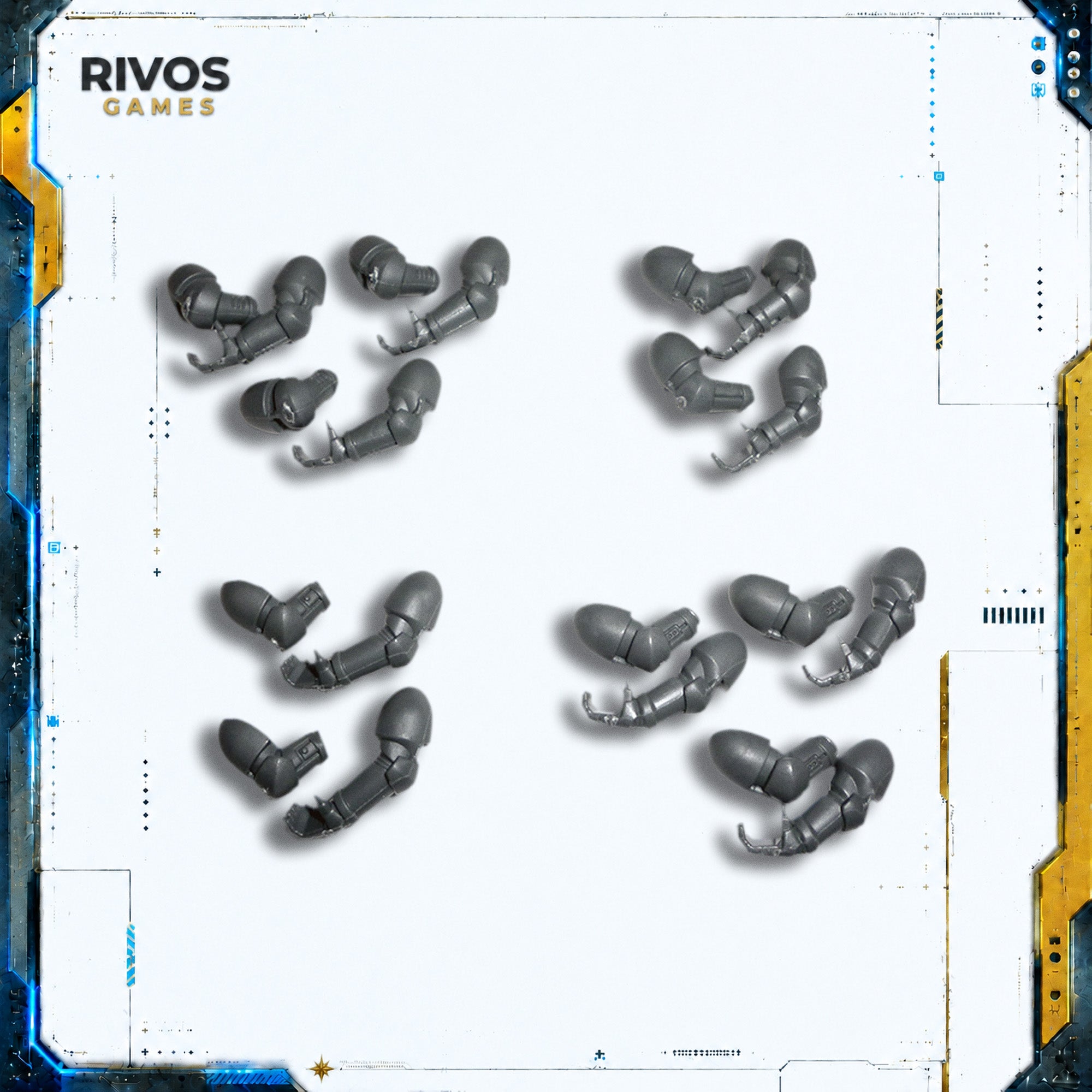 Warhammer 40K Space Marines Tactical Squad Arm Sets x 10 - Bits (Bitz)