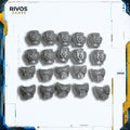 Warhammer 40K Space Marines Tactical Squad Torso x 10 - Bits (Bitz)