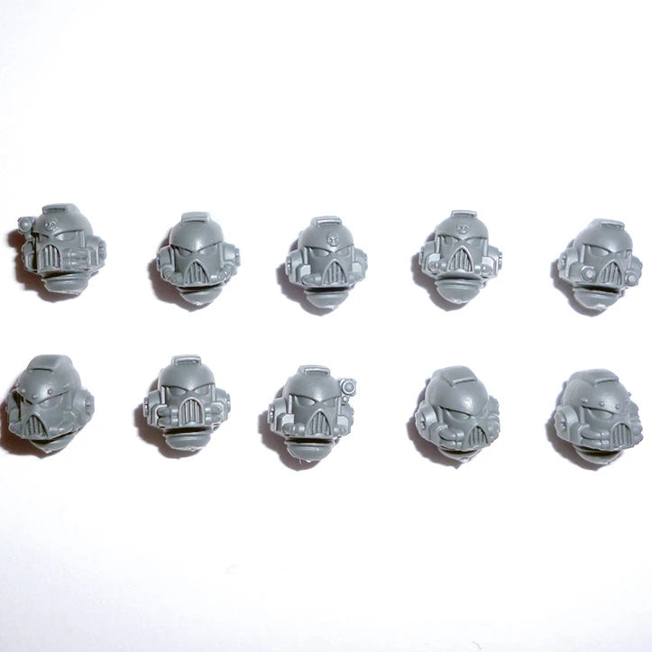 Warhammer 40K Space Marines Tactical Squad Helmets A Bits Bitz