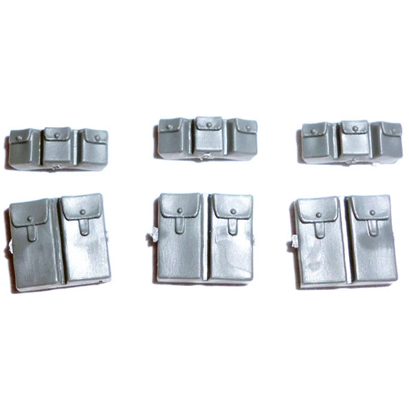 Warhammer 40K Space Marines Tactical Squad Ammo Pouches x 6 Bits Bitz