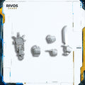 Warhammer 40K Space Marines Tactical Squad Auspex and Hands - Bits (Bitz)