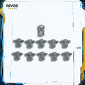 Horus Heresy Space Marines MKII Veteran Squad Backpacks x 10 - Bits (Bitz)