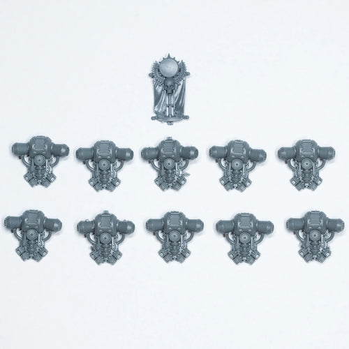 Horus Heresy Space Marines MKII Veteran Squad Backpacks x 10  Bits Bitz