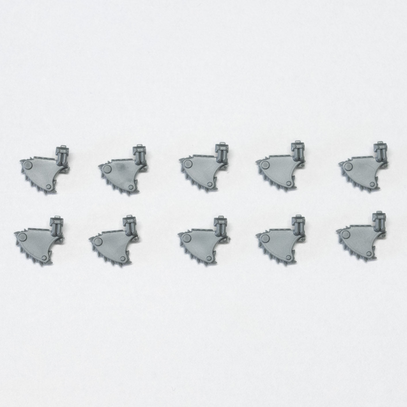 Horus Heresy Space Marines MKII Veteran Squad Chain Bayonet x 10 - Warhammer - Authentic Sprue