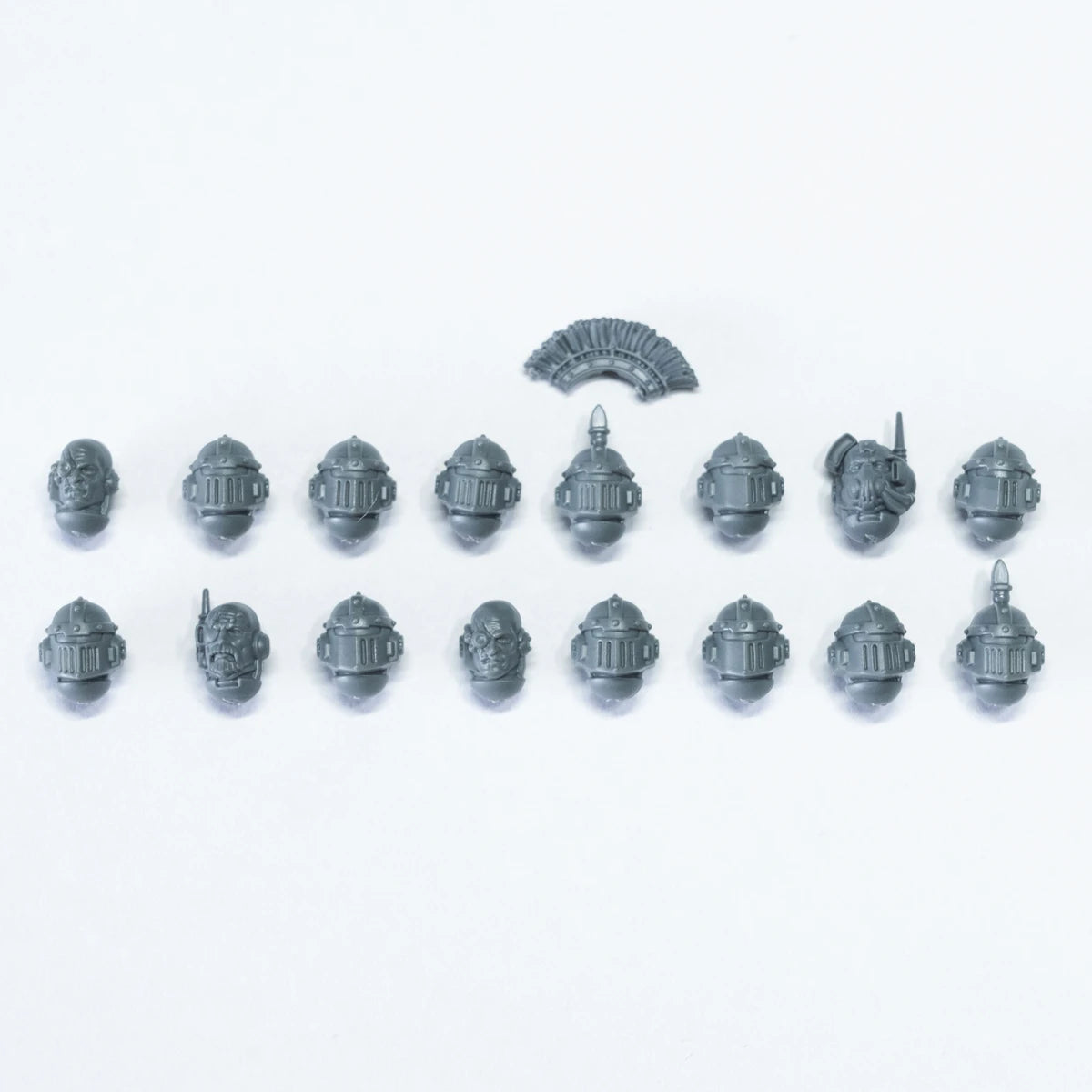 Horus Heresy Space Marines MKII Veteran Squad Heads x 16  Bits Bitz