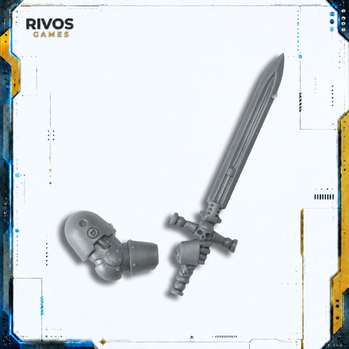 Horus Heresy Space Marines MKII Veteran Squad Power Sword - Bits (Bitz)