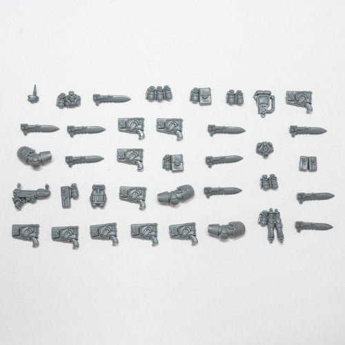 Horus Heresy Space Marines MKII Veteran Squad Accessories - Warhammer - Authentic Sprue