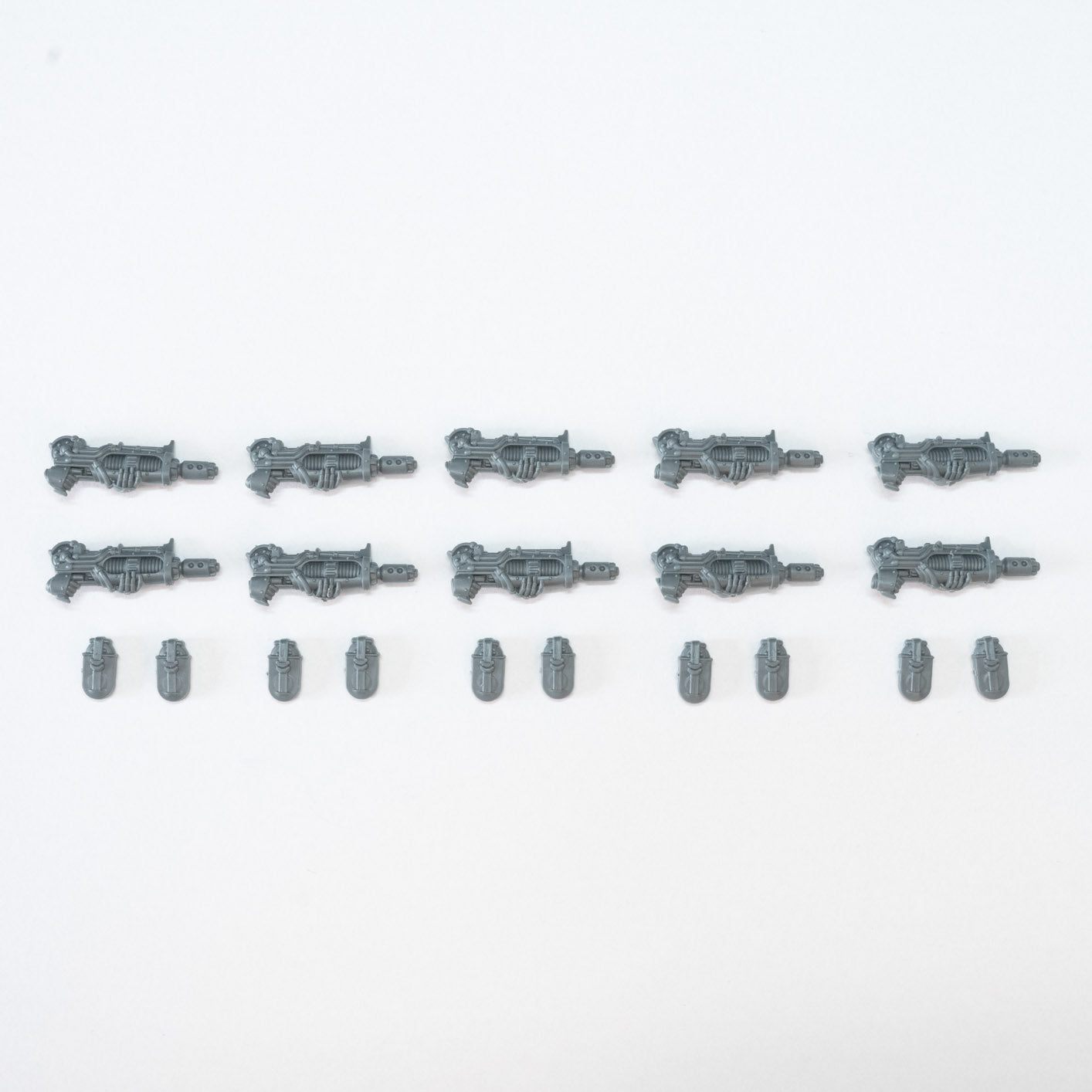 Horus Heresy Space Marines MKII Veteran Squad Disintegrator Rifle x 10 - Warhammer - Authentic Sprue