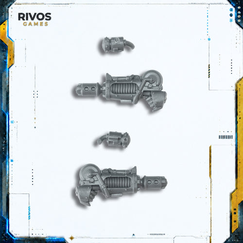 Horus Heresy Space Marines MKII Veteran Squad Disintegrator Pistol x 2 - Bits (Bitz)