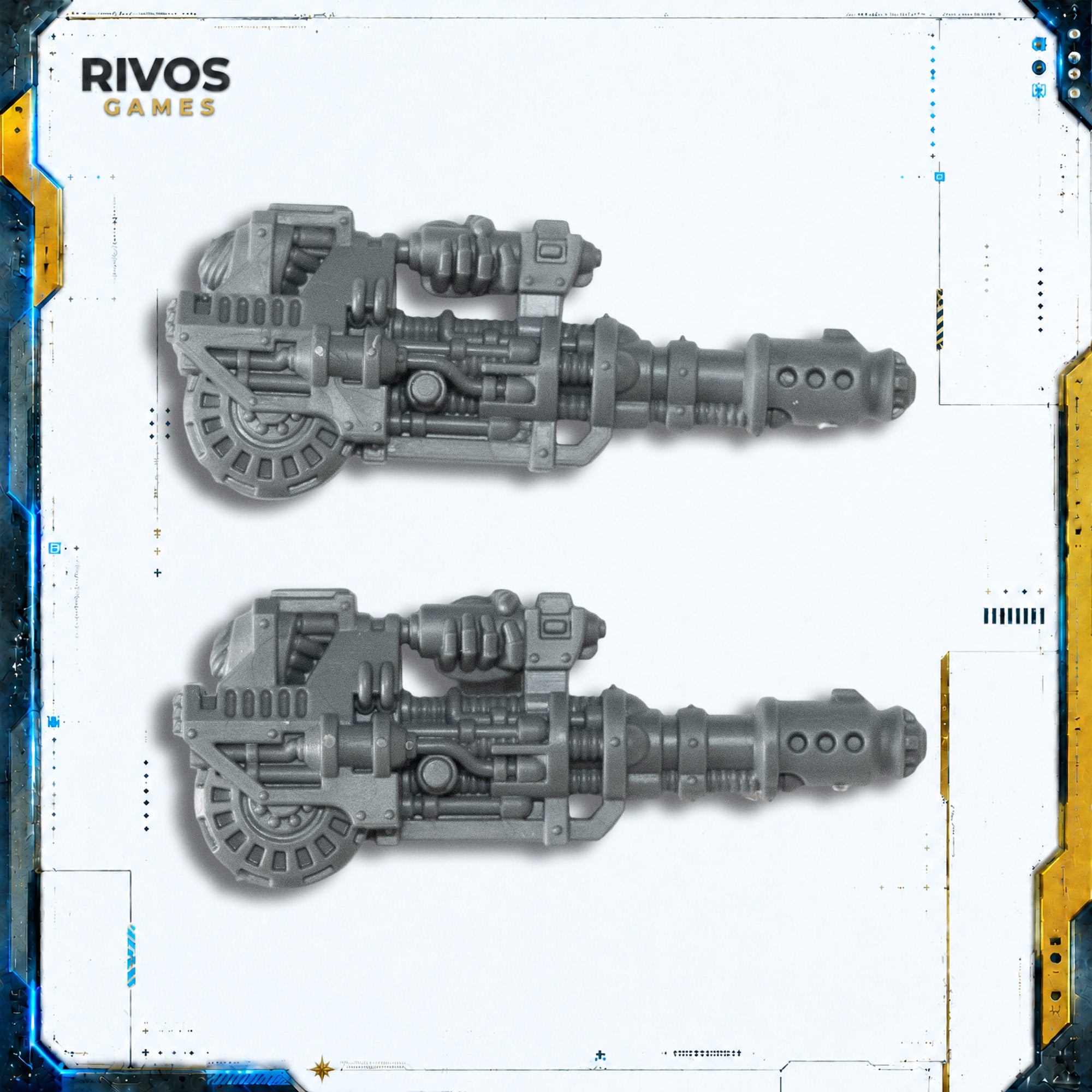 Horus Heresy Space Marines MKII Veteran Squad Heavy Disintegrator x 2 - Bits (Bitz)