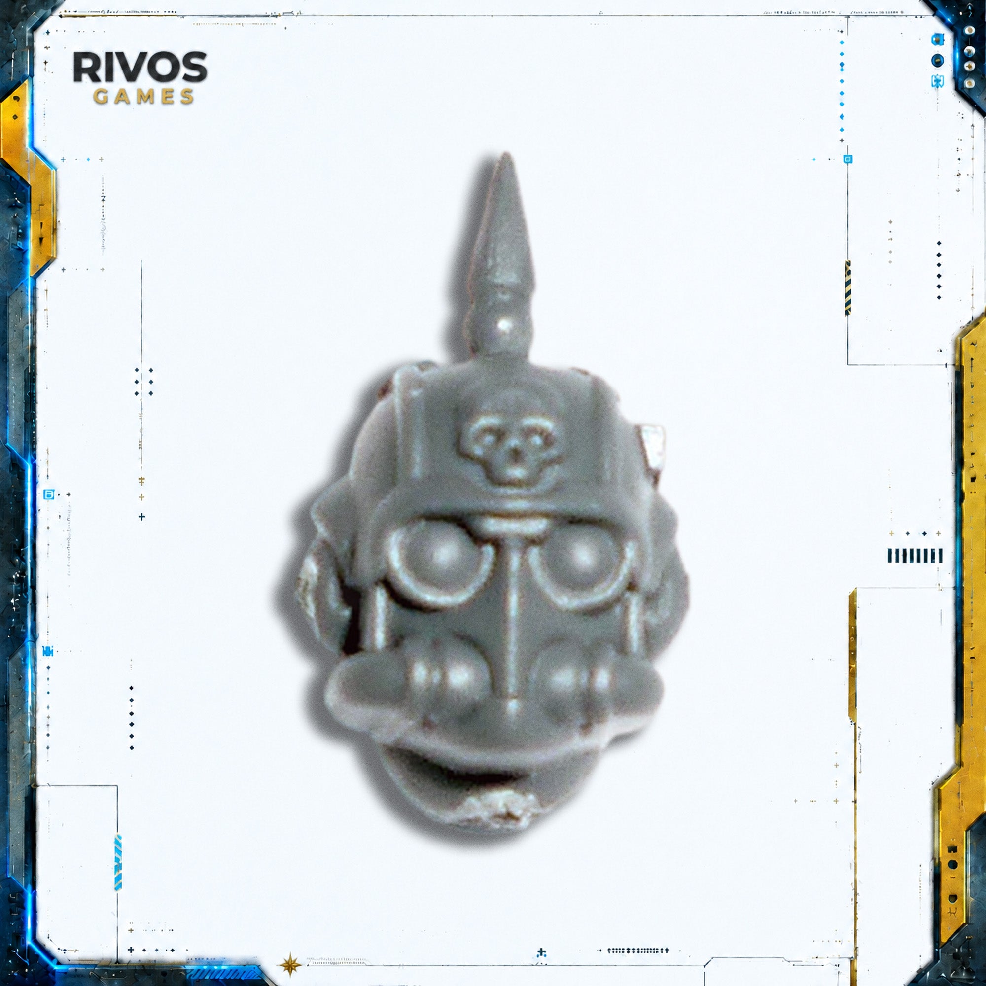 Warhammer 40K Astra Militarum Tempestus Scions Prime Head - Bits (Bitz)
