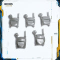 Warhammer 40K Astra Militarum Tempestus Scions Torso Back x 5 - Bits (Bitz)