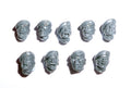 Warhammer 40K Astra Militarum Tempestus Scions Heads x 9 Bits Bitz