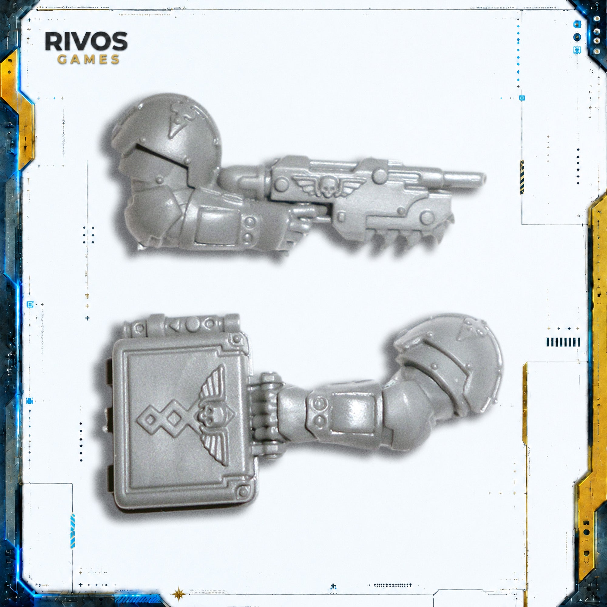 Warhammer 40K Astra Militarum Tempestus Scions Medic Arms - Bits (Bitz)