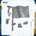Warhammer 40K Astra Militarum Tempestus Scions Standard - Bits (Bitz)