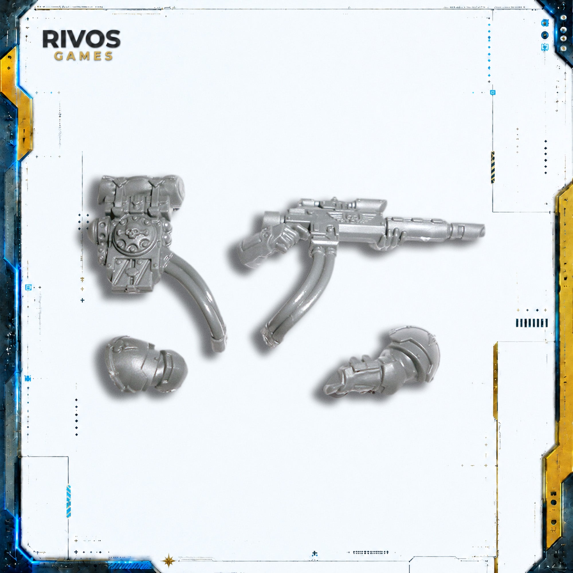 Warhammer 40K Astra Militarum Tempestus Scions Hot Shot Lasgun A - Bits (Bitz)