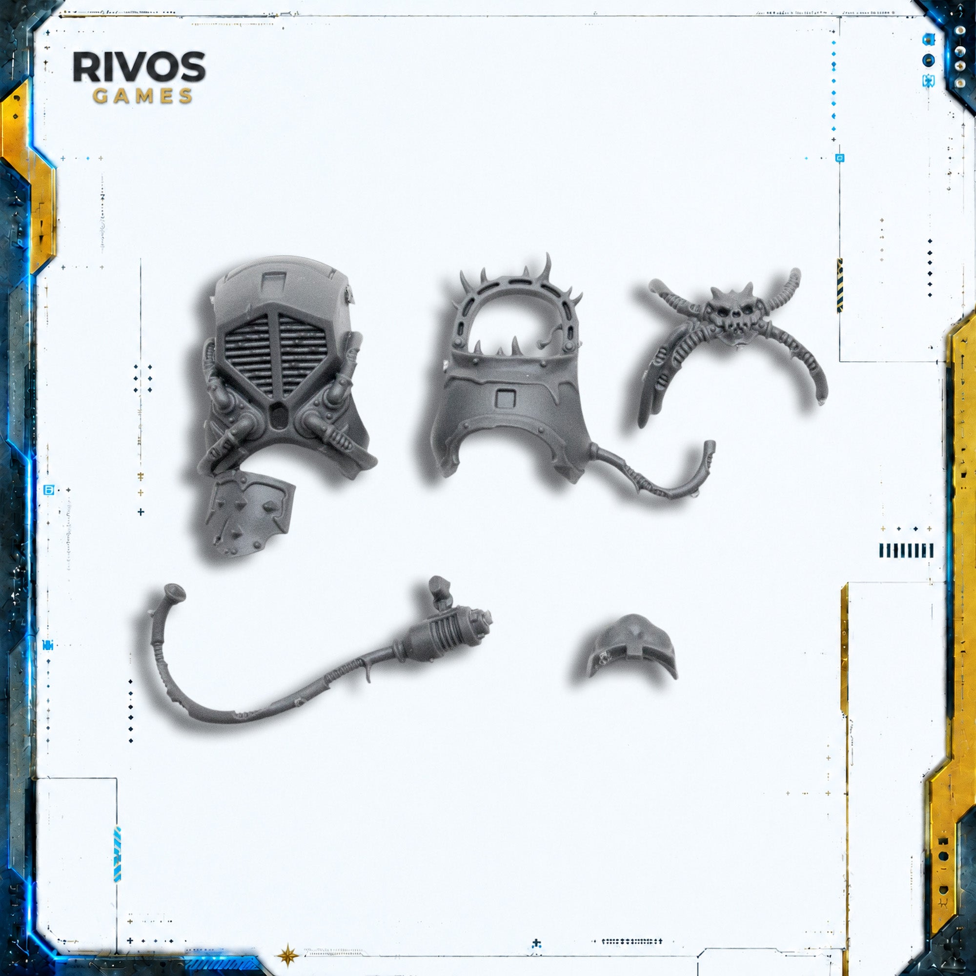Warhammer 40K Chaos Space Marines Abaddon The Despoiler Torso Armour - Bits (Bitz)