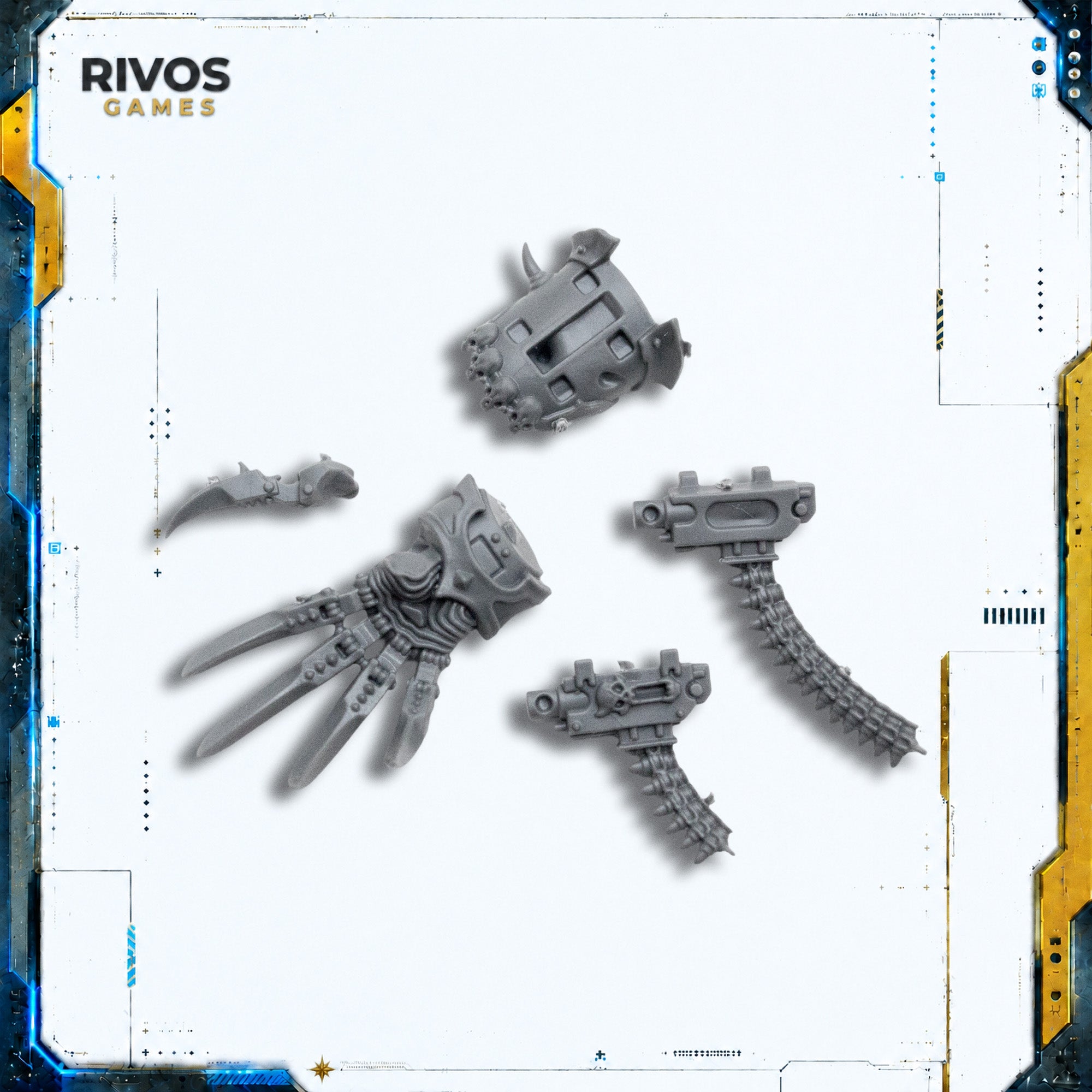 Warhammer 40K Chaos Space Marines Abaddon The Despoiler Talon of Horus - Bits (Bitz)