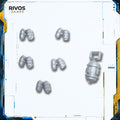 Warhammer 40K Space Marines Vanguard Grenades - Bits (Bitz)