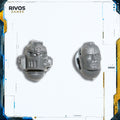 Warhammer 40K Space Marines Vanguard Sergeant Heads x 2 - Bits (Bitz)