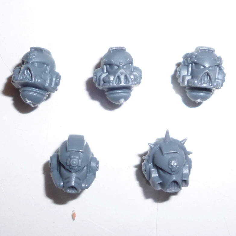 Warhammer 40K Space Marines Vanguard Helmets x 5  Bits Bitz