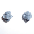 Warhammer 40K Space Marines Vanguard Helmets x 2  Bits Bitz
