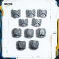 Warhammer 40K Space Marines Vanguard Torso x 5 - Bits (Bitz)