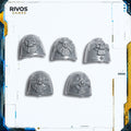 Warhammer 40K Space Marines Vanguard Shoulder Pads x 5 A - Bits (Bitz)