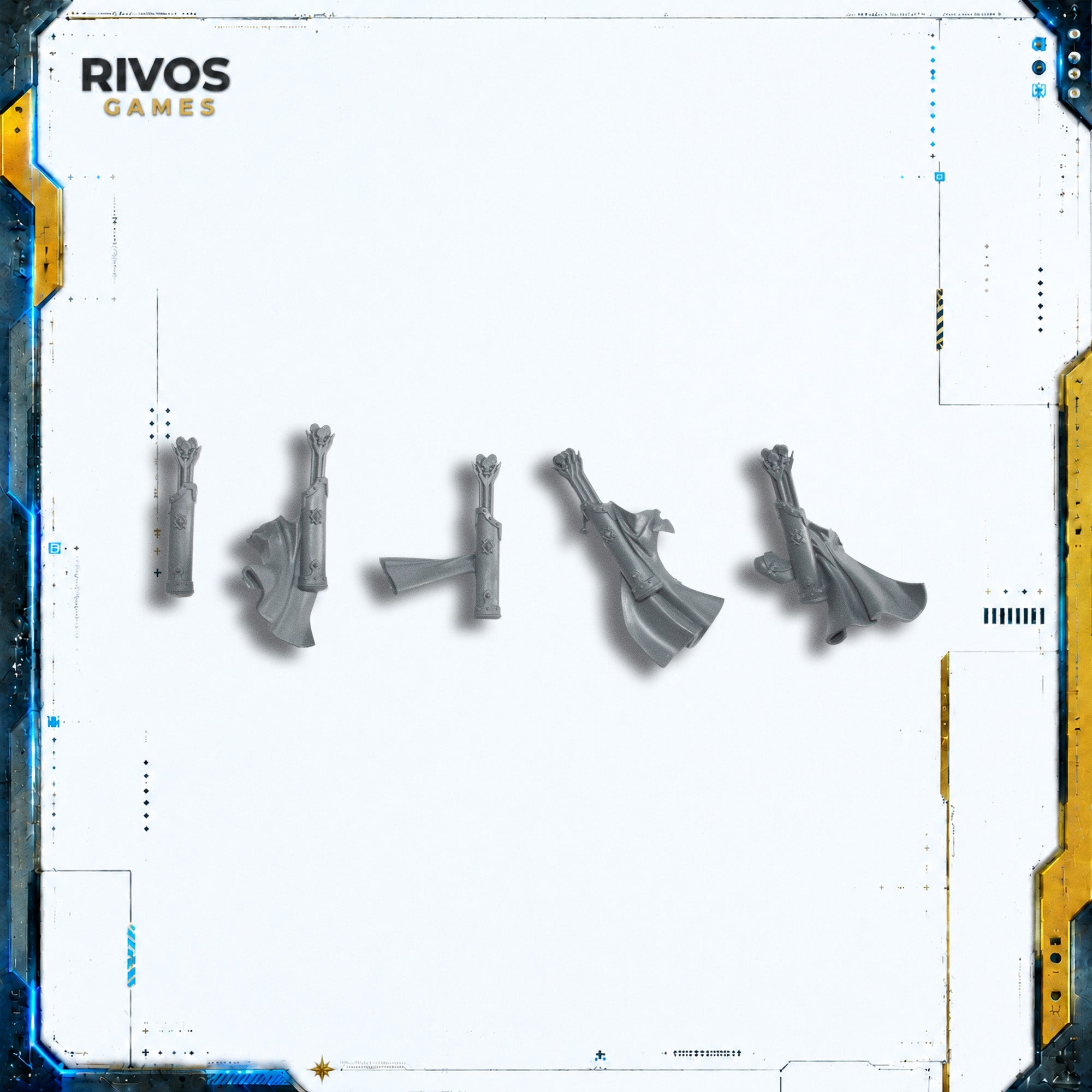 Warhammer Stormcast Eternals Vigilors Cloaks and Quivers - Bits (Bitz)