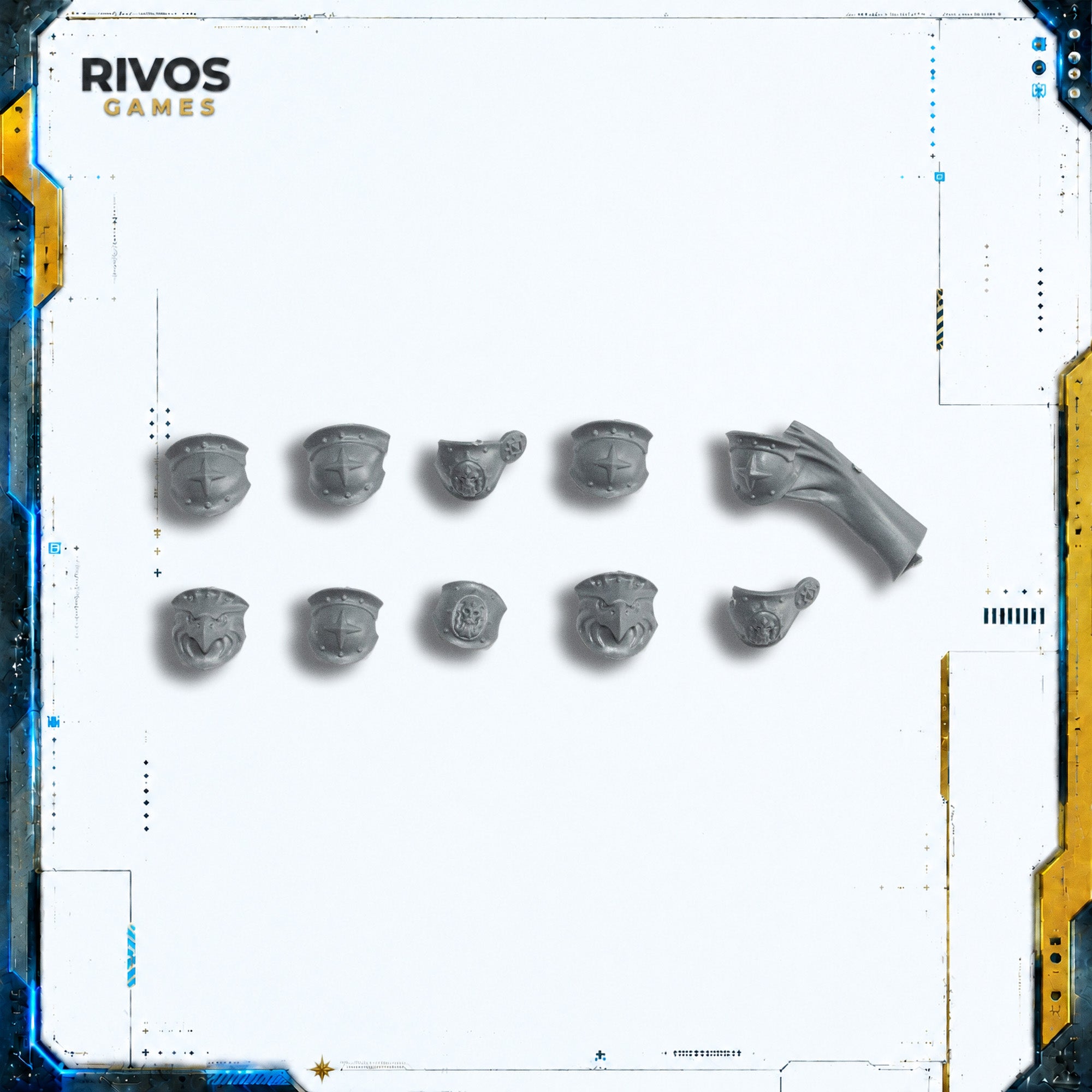 Warhammer Stormcast Eternals Vigilors Shoulder Pads - Bits (Bitz)