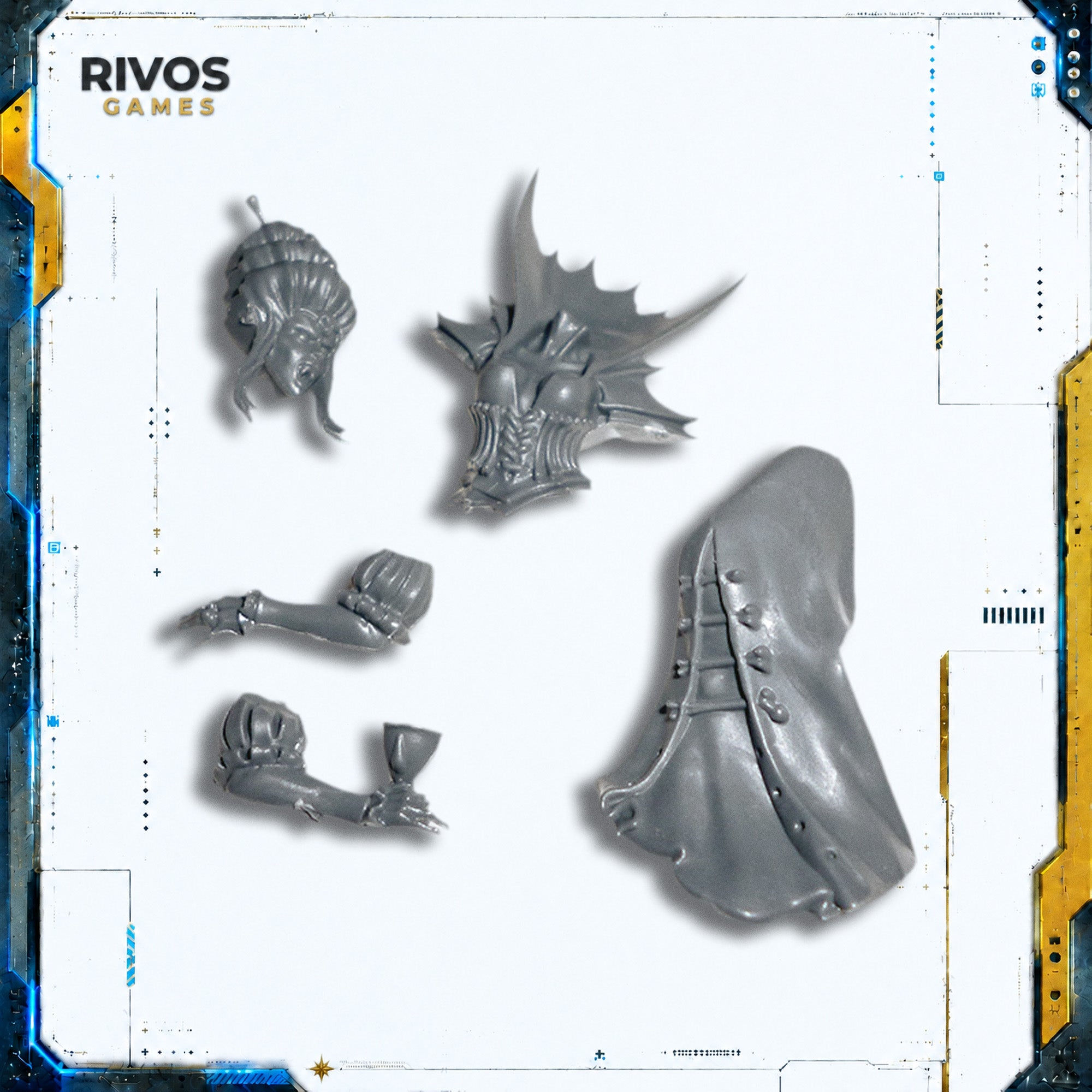 Warhammer Soulblight Gravelords Coven Throne Vampire - Bits (Bitz)