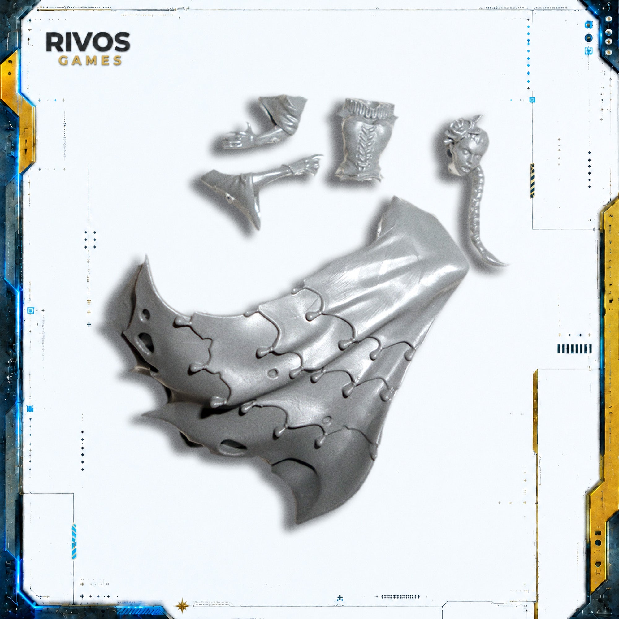 Warhammer Soulblight Gravelords Coven Throne Handmaiden A - Bits (Bitz)