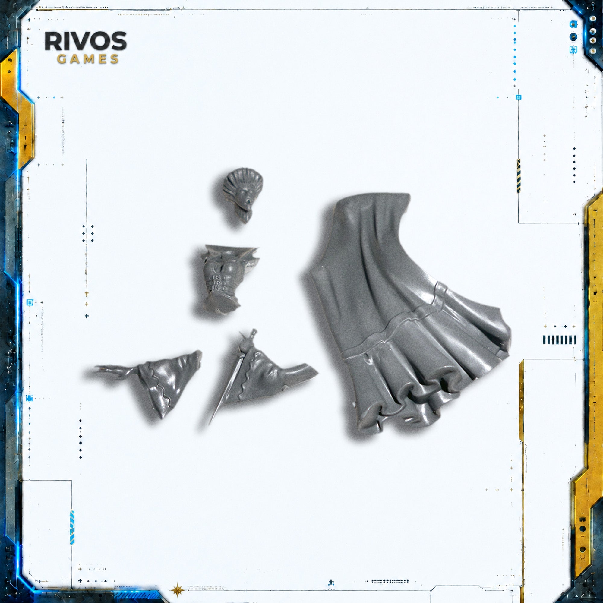 Warhammer Soulblight Gravelords Coven Throne Handmaiden B - Bits (Bitz)